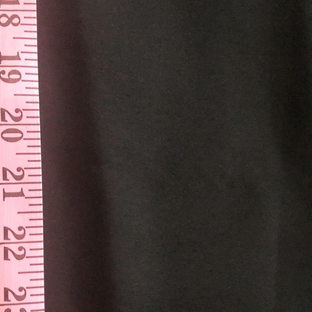 Vintage Black Chiffon Pleated Lined Pull-on Skirt Size 12 - Picture 13 of 13